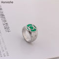 Dc Comics Super Hero Ring Green Lantern Rings For Movie Trendy Jewelry Men And Women Wholesale Enamel Power Ring Men Gift. 