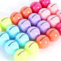 Fruit Flavor Lip Balm Cute Round Ball Pure Natural Plant Kids Baby Girls Lips Balm Moisturizing Romantic Bear. 