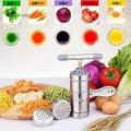 Noodle Juice Maker Pressure Machine With Plastic Handle Nimko Kitchen Accessories Press Nimco Maker Stainless Steel with 3 stainless steel blades. 