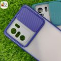 POCO F3 Camera Protection Back Cover - Matte Smoky Finish, Soft Edges. 