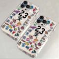 Trendy Brand Casing Infinix Hot 50i / Infinix Smart 9 NBA Logo Soft Phone Cases Cover. 