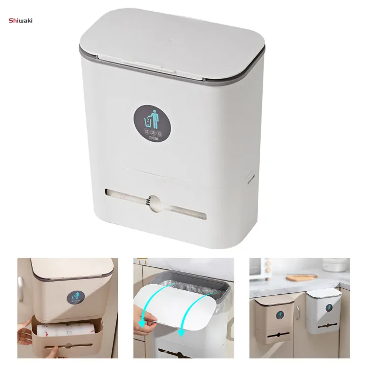 9L%20Hanging%20Trash%20Can%20Compost%20Dustbin%20Office%20Bathroom%20Toilet%20White%20Large%20-%20Image%204