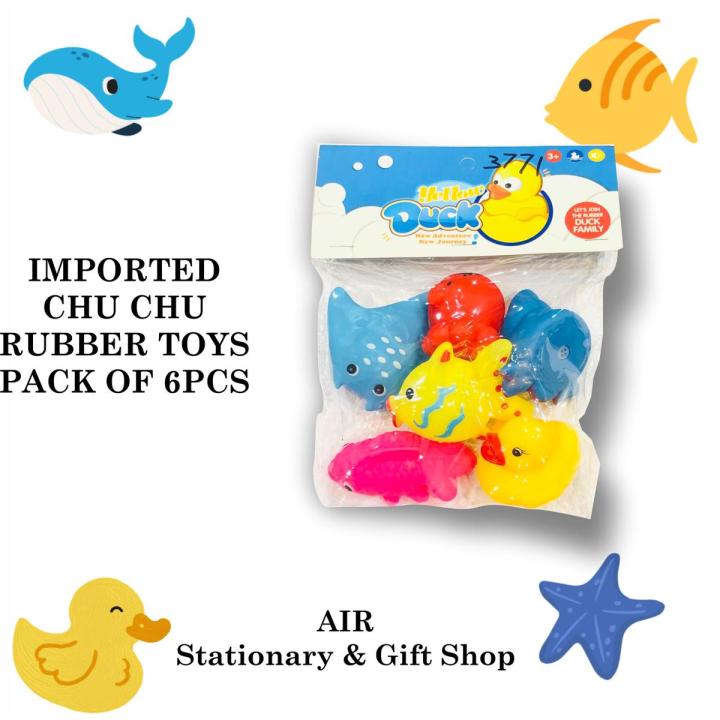 Chu Chu Rubber Toys for Babies (IMPORTED)