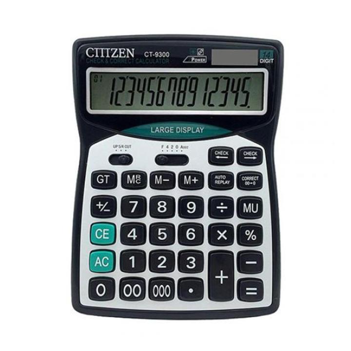 CT-9300 Desktop Calculator Dual Power Calculator