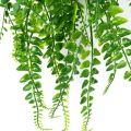 BRADOO-2 Pcs Artificial Hang Ferns Plants Vine Ivy Boston Fern Hang Plant Outdoor UV Resistant Plastic Plants. 