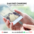 Sigma Turbo Series TC-1 Micro USB Auto Disconnect Fast Charging Data Cable for Android Mobile Phones Pure Copper Wire Quick Charging Cable. 