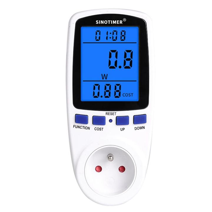 Digital Wattmeter Power Consumption Watt Energy Meter KWh Electricity