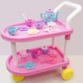 My Little Trolley Tea Cart Set - Perfect for Imaginative Tea Parties Toy For Kids. 