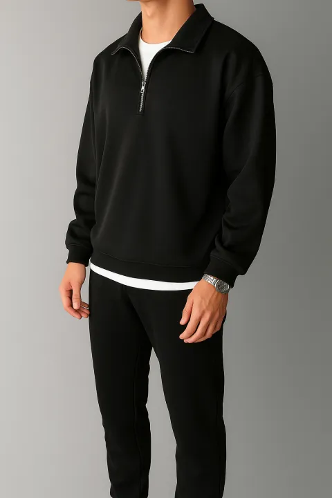 Men's%20Half%20Zipper%20Sweater%20with%20Pants%20-%20Image%202