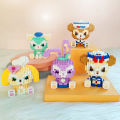 Domibro Creative Animal Building Blocks DIY Cartoon Education Toys Gift For Kids. 