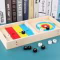Table Desktop Battle 2 in 1 Ice Hockey Game, Funny Classic Battle Board Games. 