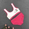 Young Girls Bra Panties Sets Underwear Training Bra Teenage Bra Baby Lingerie Kids Sports Bra 8-15 Years. 