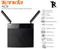 Tenda AC9 Smart Dual Band Gigabite Router AC1200 wireless WIFI Router Second hand (Branded used) with Adapter. 