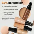 Face Foundation Cream Matte Oil-Control BB Cream Long Lasting Waterproof Concealer Liquid Full Coverage Base Professional Makeup. 