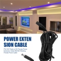 DC Power Extension Cable DC5521 Connector Male To Female 5M. 
