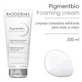 Bioderma Pigmentbio Foaming Cream 200ml - Brightening and Exfoliating Cleanser for Dark Spots and Hyperpigmentation. 