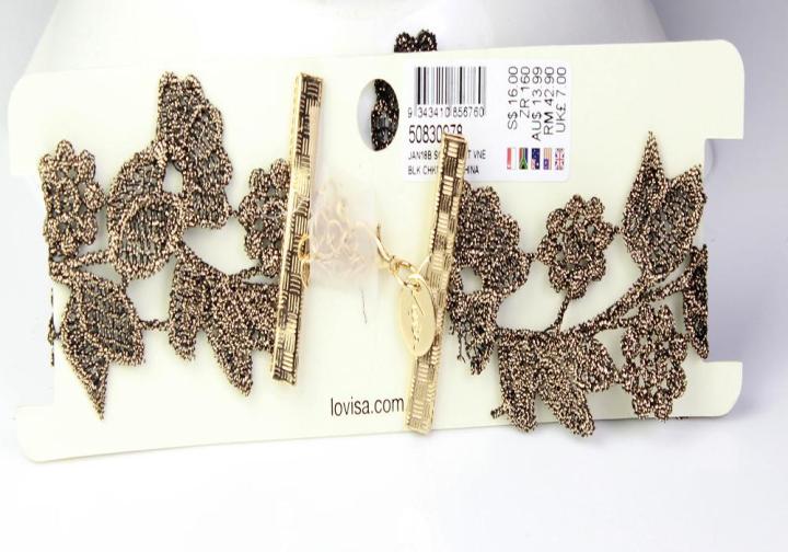 Lovisa%20Lace%20Black%20Golden%20Choker%20For%20Women,%20Girl,%20Her%20-%20Image%204