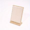 Jewelry Display Stand Wooden Board Vertical Storage Holder for Show Selling Display Case. 