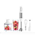Homgeek 5-in-1 Hand Blender Set 500W, 6-Speed, 5-in-1, Stainless Steel, with BPA Free Food Grinder. 