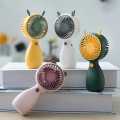 Universal Hot Selling Fashion design summer cooling fan hand held mini fan USB charge mini fan. 