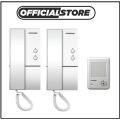 Original Korean Commax Double Unit Intercom & Door Phone For Home Office Factory Open Gate Key Lock. 