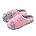 OIMG Cute Plush Cartoon Cat Home Slippers Warm Bedroom Indoor Women'S Floor Shoes. 