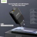 Airox AD-22 | 45W USB-C Super Fast Charger | Single Port PD + QC 3.0 + PPS Adapter | For Samsung, iPhone, iPad, MacBook & More. 