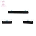 3Pcs Power Switch on/off  Volume Side Buttons Part for Samsung Galaxy S8/S8P(Silver  and Black). 