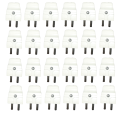 Electric Shoo 2/6/12 Pcs Two Pin Shoo Plug for Multipurpose Use 10 Amp 250 Volt - Heavy Duty. 