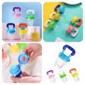 Baby Fruit Feeder Pacifier  Infant Teething Toy Teether in Appetite Stimulating Colors,. 
