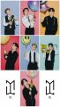 100 BTS Mini Photo Cards of Your Choice Photo cards/ Fit in Mobile Cases / ID card size mini photos / customize your choice pics.. 