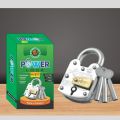 Power Lock Brass Wall 2 Plate 2 Inch 3 Key | Heavy Duty Aligarh Lock | Durable Brass Lock for Maximum Security | Strong and Reliable Lock for Home, Office & Industrial Use | Tamper-Proof Locking System. 