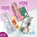 Kaki Jimat Fancy Stationery Party Door Gift Set for Birthday School Event Children Holiday Kids Budak Hadiah Stationery. 