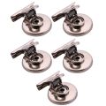 5pcs 3cm Magnetic Clip Refrigerator Wall Memo Holder Silver. 