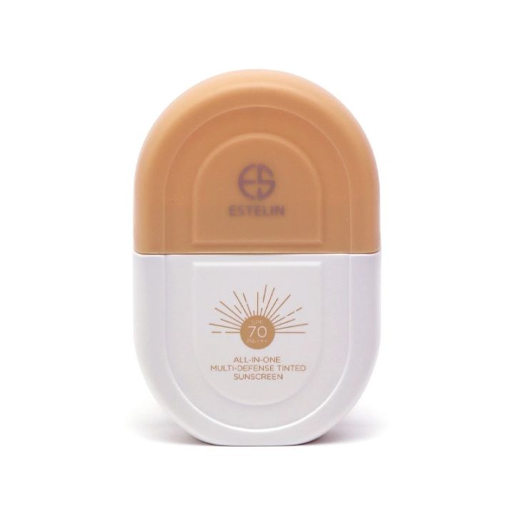 ESTELIN All In One Multi Defense Tinted Sunscreen SPF 70 Pa+++ - 50 G ES0079