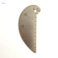 2xWeld Seam Tester Fillet Weld Ruler Weld Seam Tester Weld Measurement Tools. 