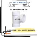 PVC TEE 2 INCH | PVC TEE 3 INCH |  PVC TEE 4 INCH | PVC TEE 5 INCH | PVC TEE 6 INCH |  PVC TEE 2 Inch, 3 Inch, 4 Inch, 5 Inch, 6 Inch | High-Quality PVC TEE Fittings for Plumbing, Water, Gas, and Fluid Systems. 