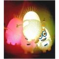 1pcs Stress Relief Minion Puffer Ball Toy Air Filled Sensory Fidget Toy Light Up Glow in the Dark. 