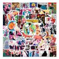 50Pcs Chainsaw Man Anime Stickers Laptop Fridge Skateboard Graffiti Phone Suitcase Waterproof Sticker Decoration Toy Decal. 