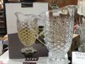 DELISOGA Glassware 1.85 Liter Water Jug - Pitcher- High Borosilicate Glass. 