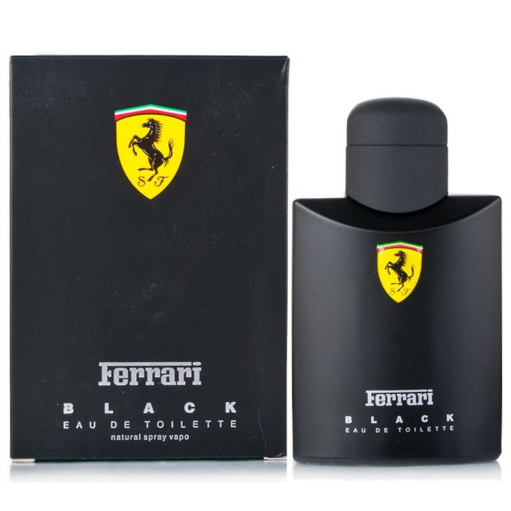 Ferrari Black for Men - 125 ml