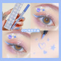 XIXI Colorful Eyeliner Non-smudging, waterproof and sweatproof, long-lasting, novice beginner colored liquid eyeliner. 