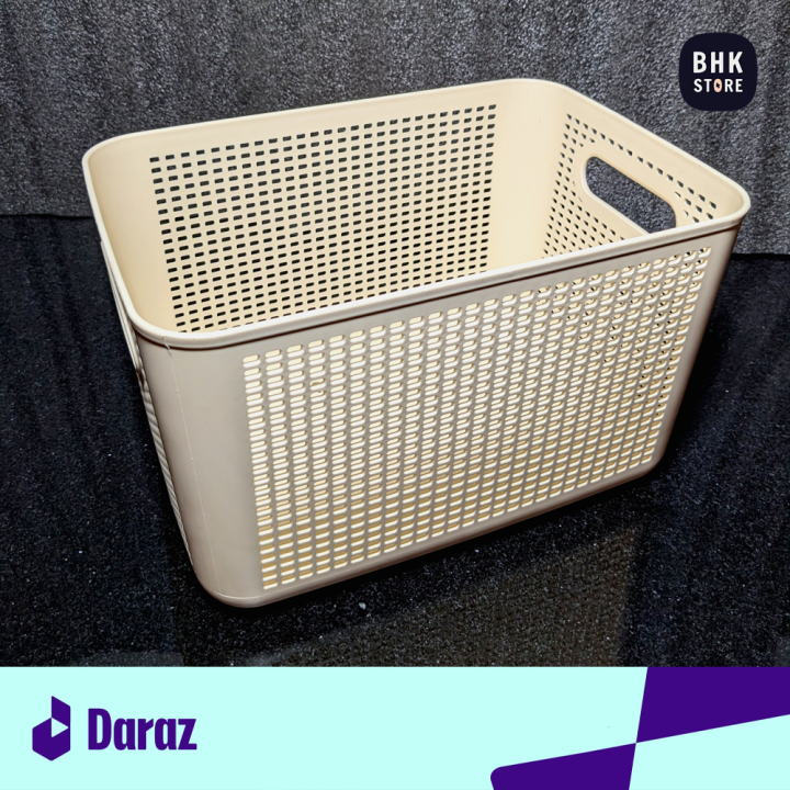 IKEA%20Style%20Premium%20Quality%20Plastic%20Storage%20Basket%20-%20Durable%20Open%20Storage%20Organizer%20Bins%20For%20Kitchen,%20Bathroom,%20Bedroom,%20Living%20Room%20-%20Mesh%20Pattern%20Design%20Multipurpose%20Home/Office%20Accessories%20Organizer%20Box%20with%20Handle%20-%208%20Litres%20Capacity%20Large%20-%20Image%207