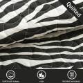 Striped Zebra Bedspread 6 pcs Set. 
