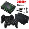 M8 Game Stick Lite 4K 20000 Games 64GB HDMI Game Stick 4K Video Game Console Wireless Retro Game Console Nostalgia Plug and Play Video Game Console 4k,40+ Emulators Console,64GB Built in 10000+ Video Games 2.4G Wireless Controllers. 