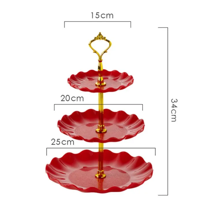 European-style%20Fruit%20Plate%20Emerald%20Green%20Three-layer%20Cake%20Plates%20Candy%20Dessert%20Multi-layer%20Tray%20Afternoon%20Tea%20Snack%20Stand%20Household%20-%20Image%202