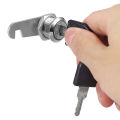 【BestGO】1x Security Lock 16/20/25/30mm ​Letter Box Cam Cylinder Locks Door Cabinet Mailbox Drawer Cupboard Locker Security Furniture Locks With 2 Keys. 