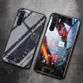 For OPPO Reno 3 Back Cover Version Theme Case Tempered Glass Protection shockproof Cover for OPPO Reno3 case Transparent Circuit Board Design Full Coverage Phone cases. 