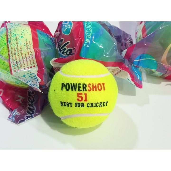 Tennis / cricket balls power shot 51 pack of 4