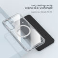 Nillkin Luxury Soft Silicone Case for Samsung Galaxy A56 5G Phone Cases Transparent TPU + PC Silicone Clear Shockproof MagSafe Back Cover. 